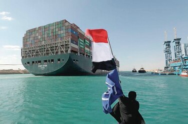 Egipto reduce sus exigencias de compensación por bloqueo de Canal de Suez