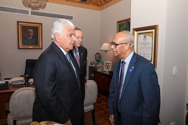 El Gobierno panameño y la OEA dialogan sobre la estabilidad democrática en la región