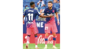 Atlético logra inyección de motivación con una remontada