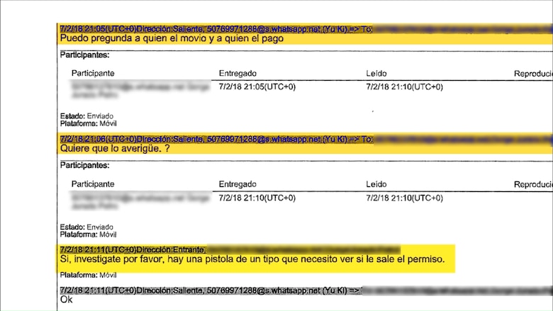 El expediente secreto del escándalo por armas en Panamá