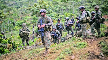Tiroteo entre Senafront y narcos deja dos muertos