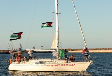 La Flotilla Sumud denuncia la presencia de ‘múltiples drones’ en su travesía a Gaza