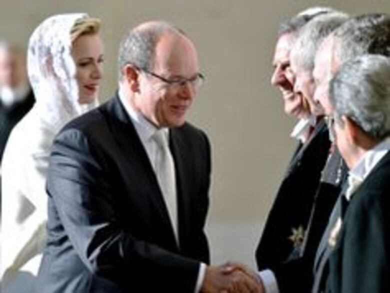 Papa recibe a los príncipes de Mónaco