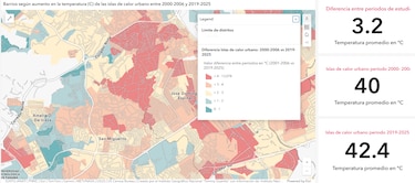Construcciones están aumentando la temperatura de los barrios en la ciudad de Panamá