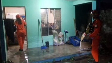 Afectaciones por fuertes lluvias en Chiriquí