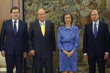El rey Juan Carlos se despide antes de dar el relevo a Felipe VI