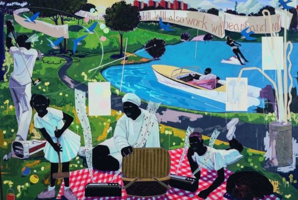 Sean Combs paga 21 millones de dólares por lienzo de K. J. Marshall