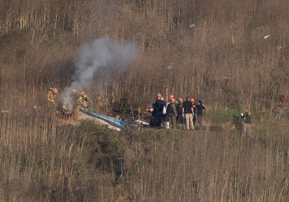 Helicóptero de Kobe Bryant trató de esquivar niebla antes de accidente