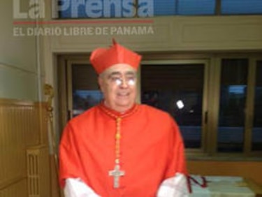 Lacunza toma posesión como cardenal de la iglesia romana San José de Cupertino
