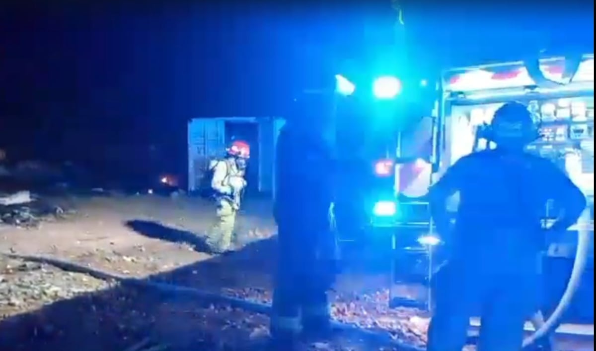Controlan incendio en contenedores con material inflamable en Punta Chame