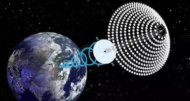 China busca construir una planta de energía solar en el espacio