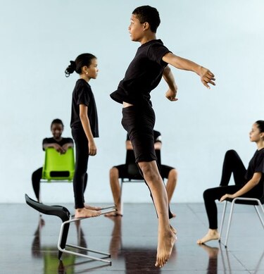 Espectáculo 'Reflejos’, la danza contemporánea en los pies de los más pequeños