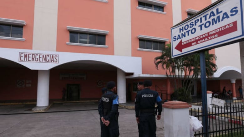 Martinelli, en la sala de cuidados intensivos del Hospital Santo Tomás