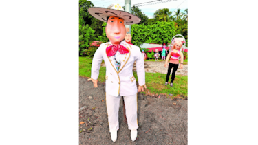 Los muñecos del año que se va