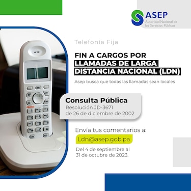 Empieza consulta pública para eliminar cargos por las llamadas de larga distancia nacional