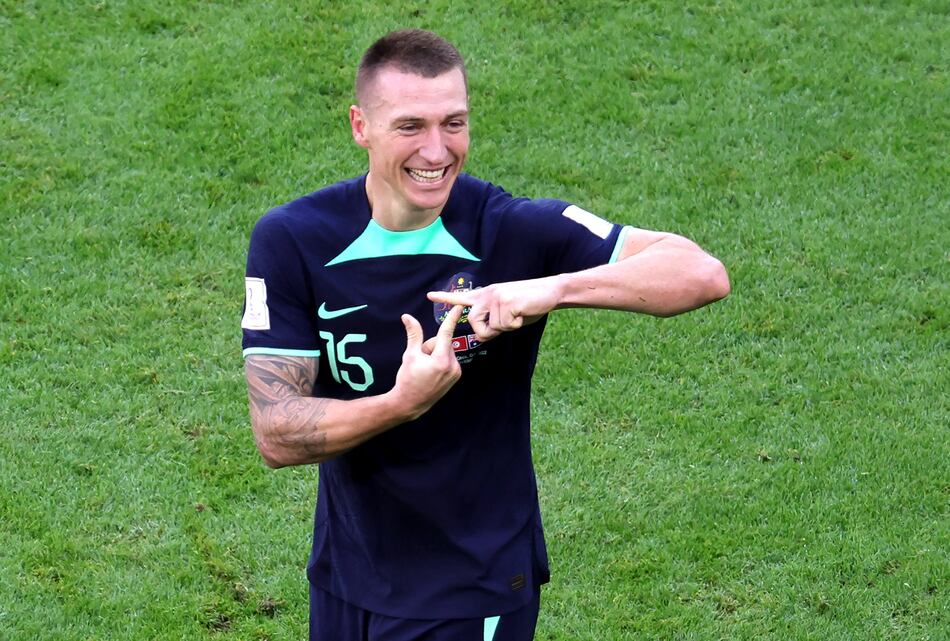 Mitchell Duke define la victoria australiana ante Túnez