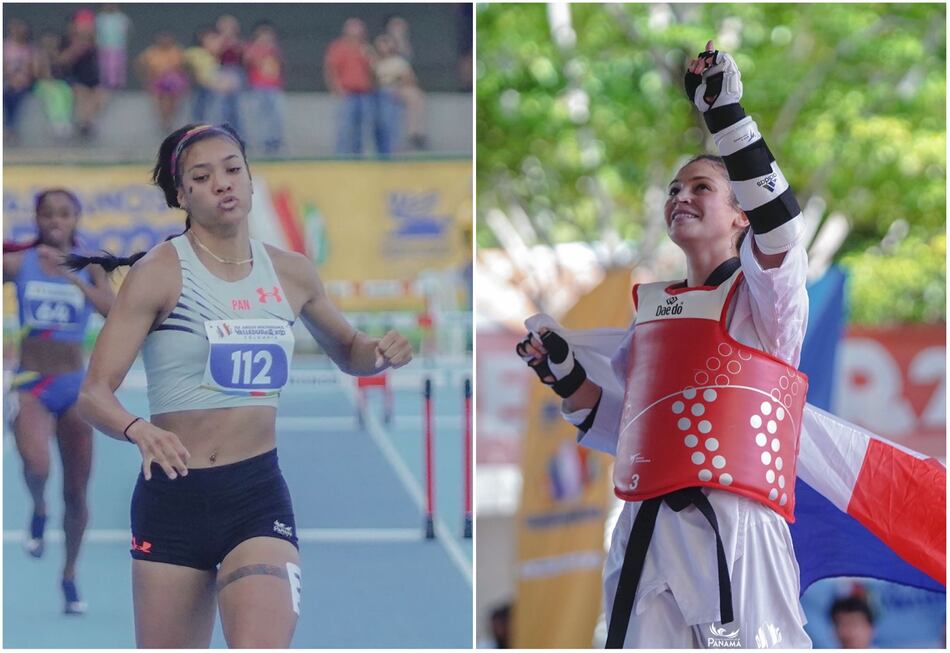 Las panameñas Gianna Woodruff y Carolena Carstens ganan medalla de oro en Juegos Bolivarianos 2022
