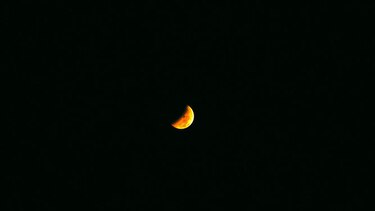 Una Luna eclipsada