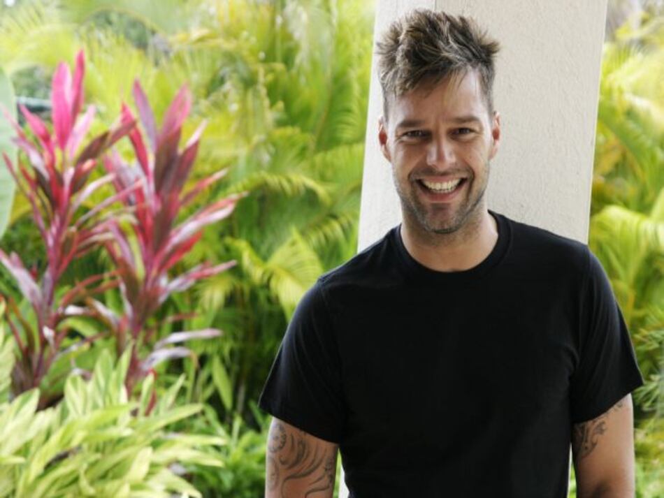 Ricky Martin feliz de grabar canción del Mundial