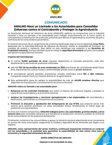 Molineros piden reforzar controles fronterizos para evitar el contrabando