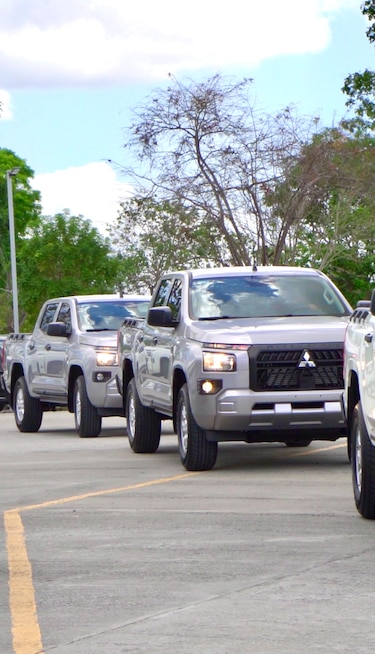 Entrega de flota Mitsubishi de Excel Panamá a Grupo Car Rental Service