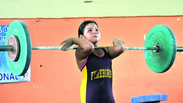 Una niña de gran fortaleza
