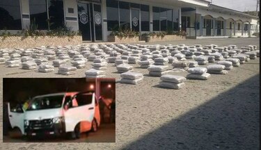 Detienen a tres policías panameños con media tonelada de marihuana; persecución deja un muerto