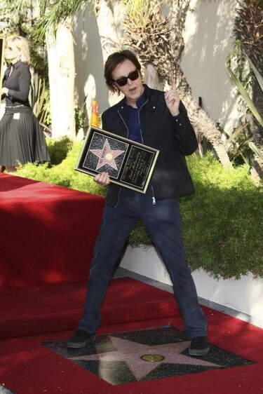 Paul McCartney finalmente tiene su estrella en el Paseo de la fama