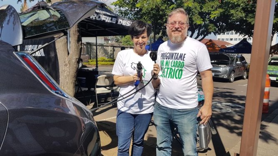 Costarricenses prueban cómo sería tener transporte eléctrico