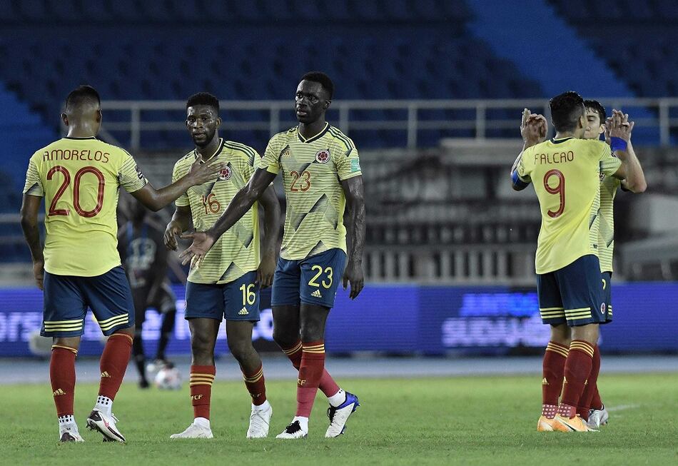 Colombia golea 3-0 a Venezuela con un inspirado tridente del ‘calcio’