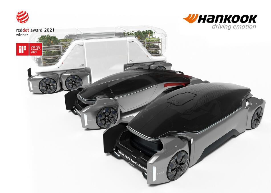 Hankook Tire gana el premio Red Dot Design Award por su trabajo en el proyecto de innovación Célula-HPS