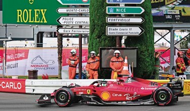 Leclerc sale a reivindicarse en Mónaco