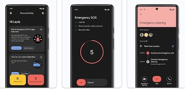 Android 13 llevará a más móviles la aplicación Seguridad personal de Pixel