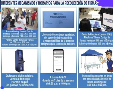 TE: En la primera jornada se recolectaron 3,920 firmas en el proceso de revocatoria de mandato del alcalde Fábrega