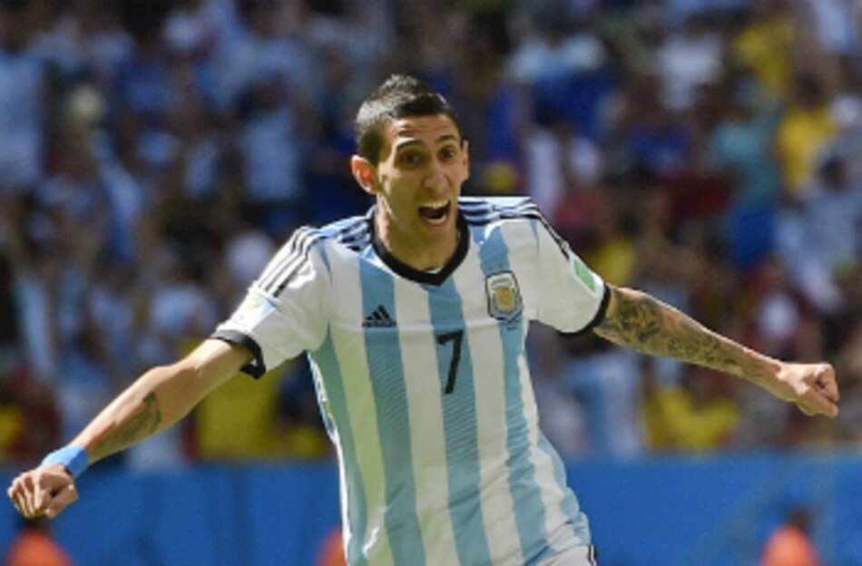 Lesión de Di María es menos grave pero se perderá la semifinal contra Holanda