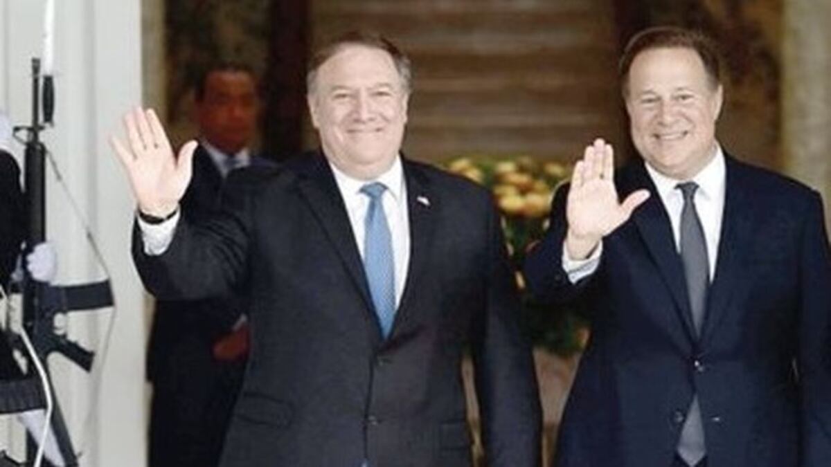 Pompeo y Varela se reunieron en el Palacio de las Garzas el pasado 18 de octubre.