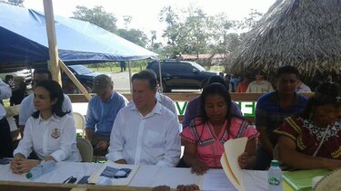 Ngäbe-Buglés le reiteran a Varela que se cancele hidroeléctrica de Barro Blanco