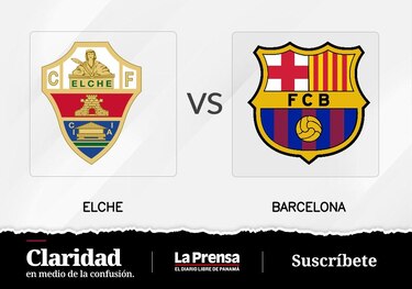 Elche se enfrenta a Barcelona con cuatro victorias consecutivas en su haber