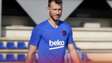 El arquero brasileño Neto, del Barcelona, de baja de 6 a 8 semanas