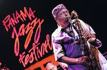 El saxofonista y el bajista