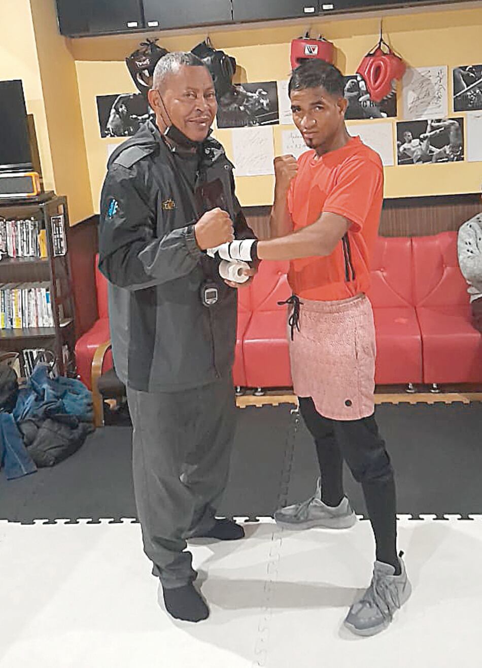 Candelilla Villar está en peso y fuerte, pese al frío de Osaka