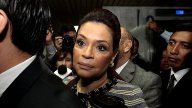 Detienen a exvicepresidenta de Guatemala Roxana Baldetti