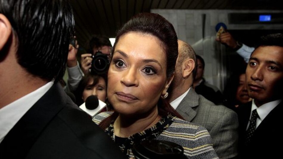 Detienen a exvicepresidenta de Guatemala Roxana Baldetti