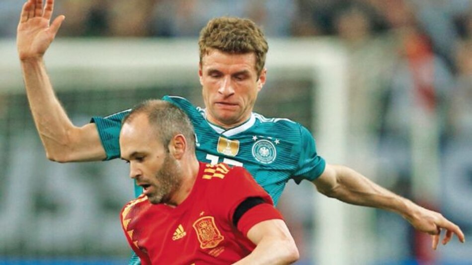 Alemania y España igualan en amistoso con olor a final