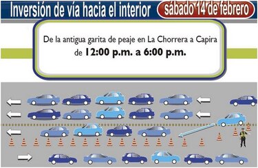 ATTT reporta éxodo de 75 mil 75 vehículos hacia el interior del país