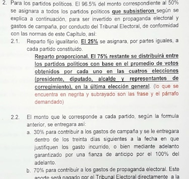 Una nueva demanda contra el 'Código Electoral' llega a la Corte Suprema