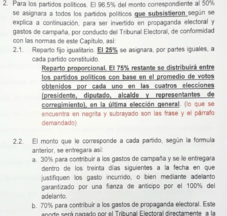 Una nueva demanda contra el 'Código Electoral' llega a la Corte Suprema