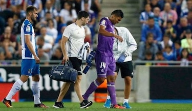 Real Madrid confirma lesión de Casemiro 