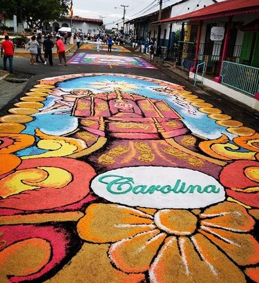 Alfombristas del Corpus Christi santeño participarán del Xacobeo 2021 en España