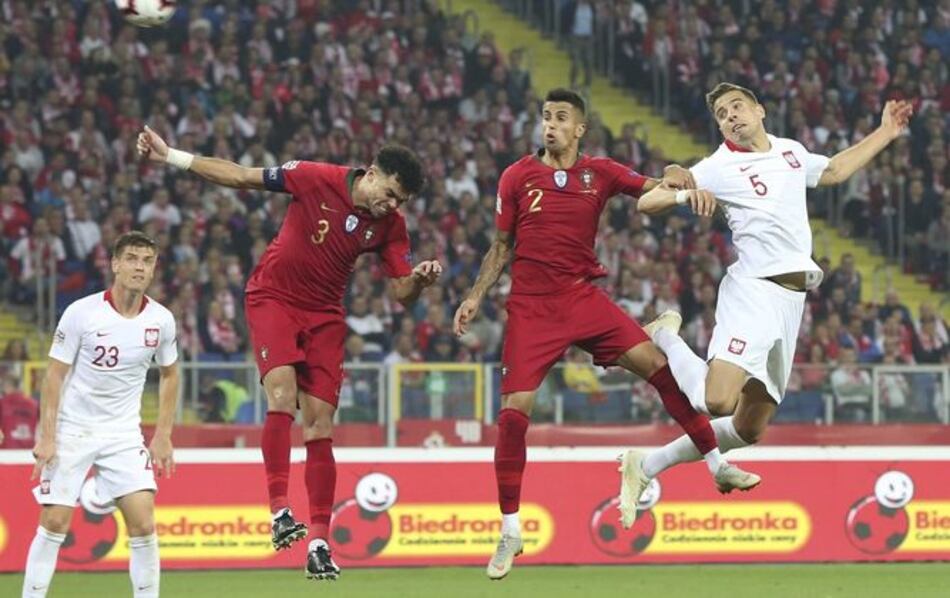 Portugal, sin Cristiano Ronaldo, derrota 3-2 a Polonia en Liga de Naciones